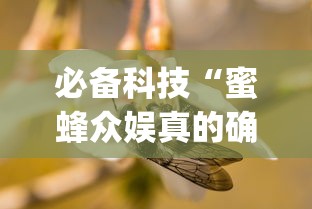 必备科技“蜜蜂众娱真的确实有挂”(果然有透视挂)